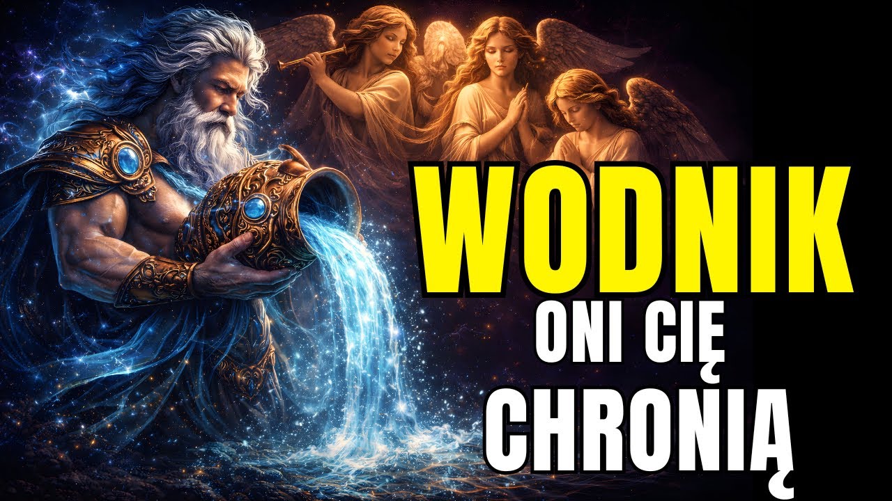 WODNIK: 3 ANIOŁY, KTÓRE POSIADA TYLKO TEN ZNAK. ♒