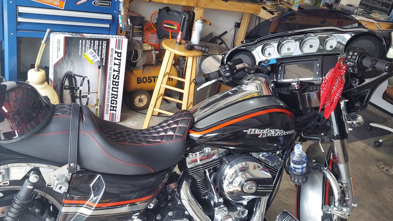 AIR RIDE INSTALL ON  STREET GLIDE