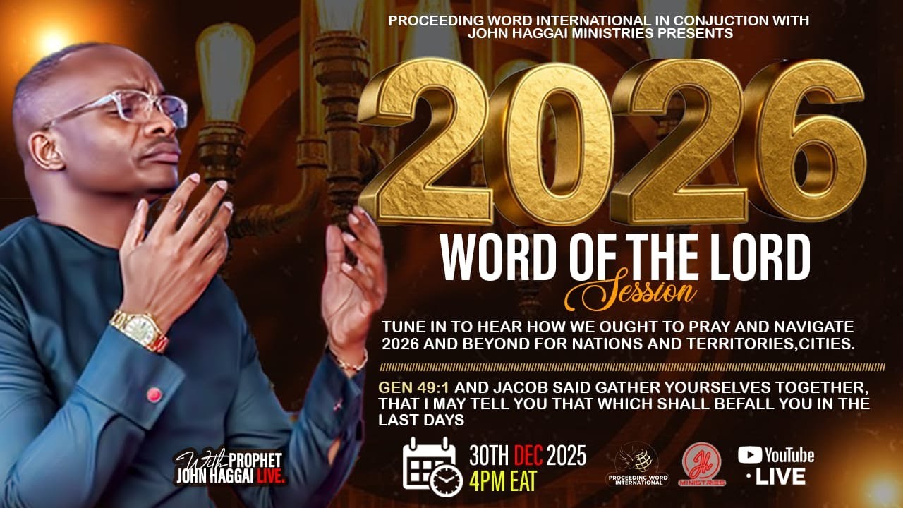 WORD OF THE LORD SESSION|| 2026 PROPHETIC OVERCAST SERVICE || 30TH DEC 2025 ||