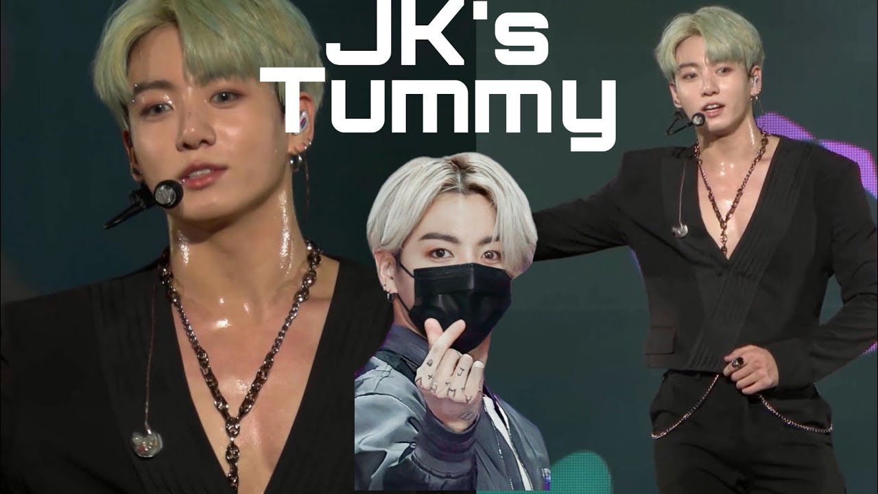 Compilation of Jungkook's abs 🔥 || 2021 Live Performance