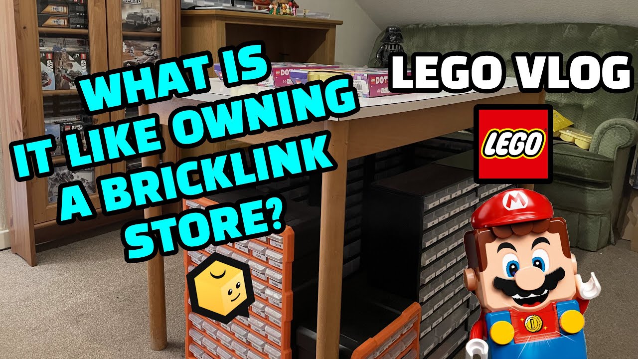Каково это — владеть небольшим магазином Bricklink? | LEGO Vlog №22 | Открытие магазина Bricklink...