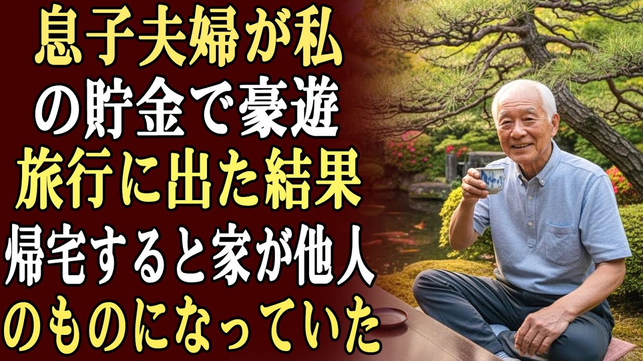息子夫婦は「仕事で忙しい」と嘘をつき、私のお金で長期のヨーロッパ旅行へ逃げた。しかし帰ってきたとき、家はすでに他人に売られ、私は彼らと完全に連絡を断った。