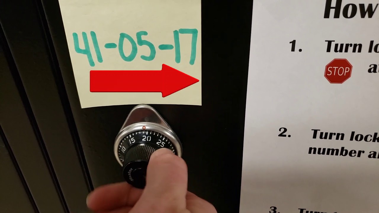 Opening Your Locker!