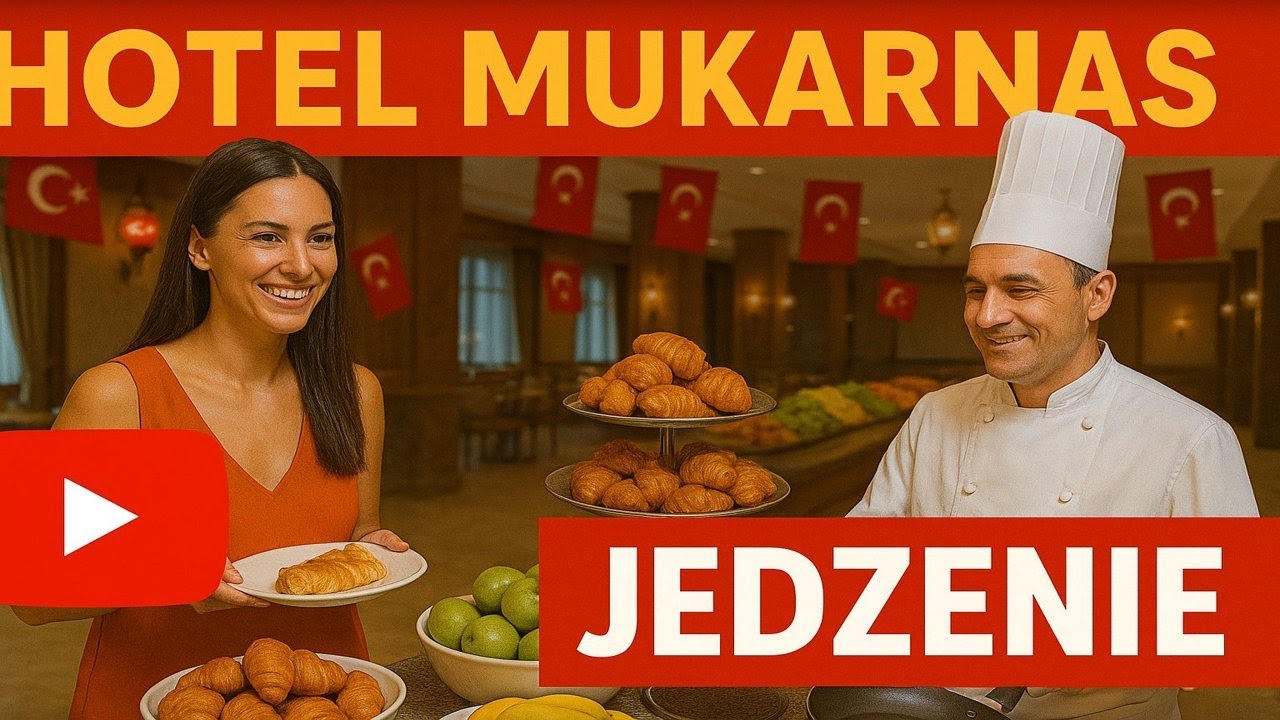 Jedzenie w Hotelu Mukarnas Resort & Spa – Co serwują w all inclusive w TURCJI? 🍽️🇹🇷