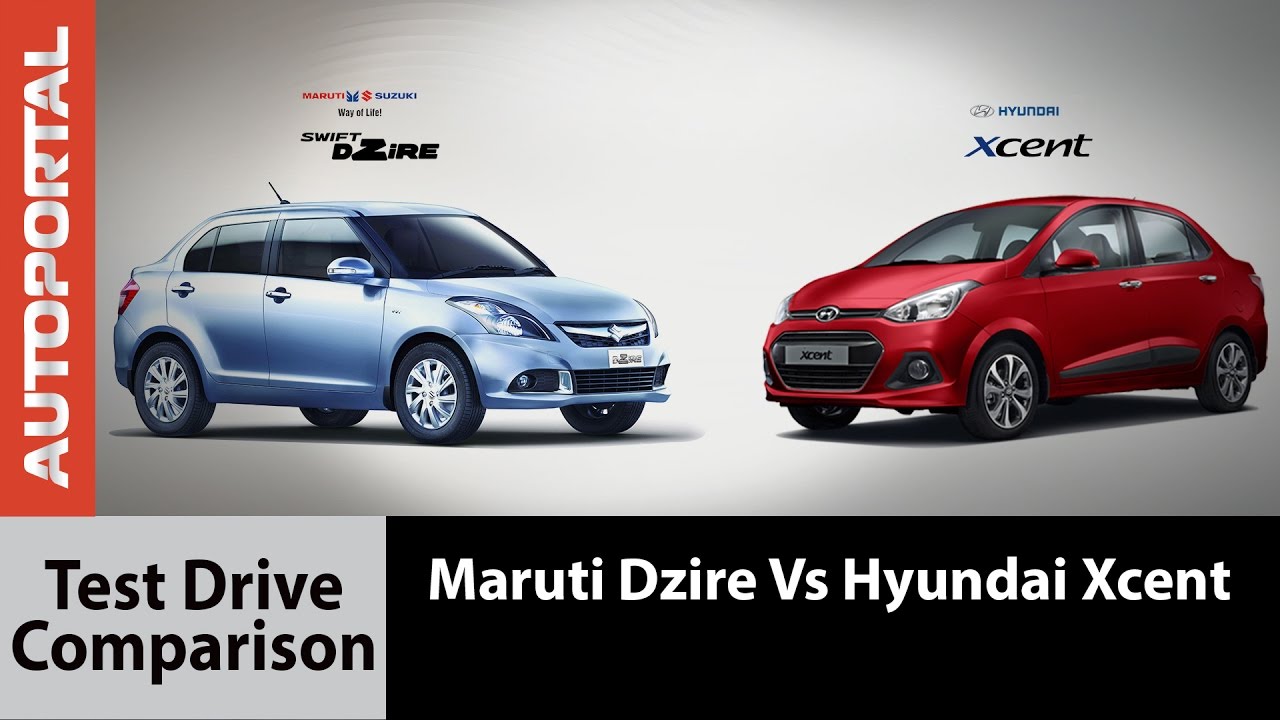 Сравнительный обзор Hyundai Xcent и Maruti Suzuki Swift Dzire — Autoportal