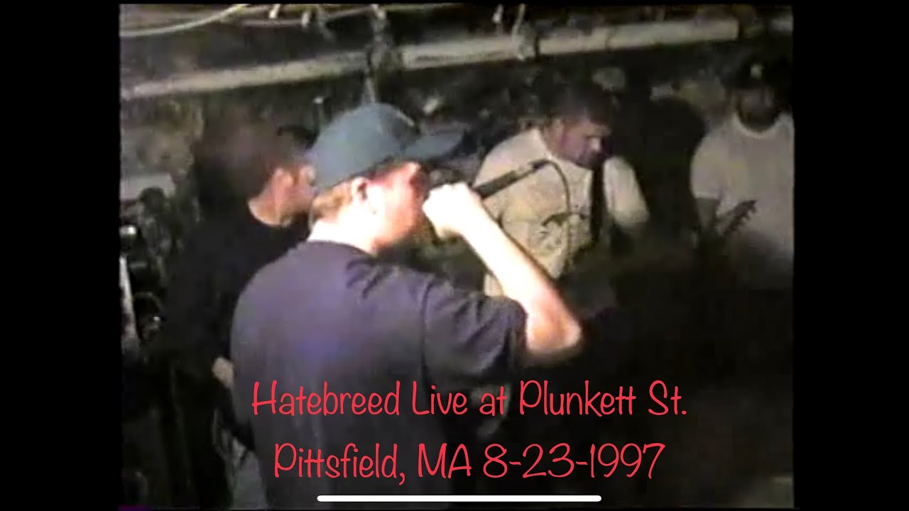 Hatebreed at Plunkett Street aka Pete White's Basement 8-23-1997
