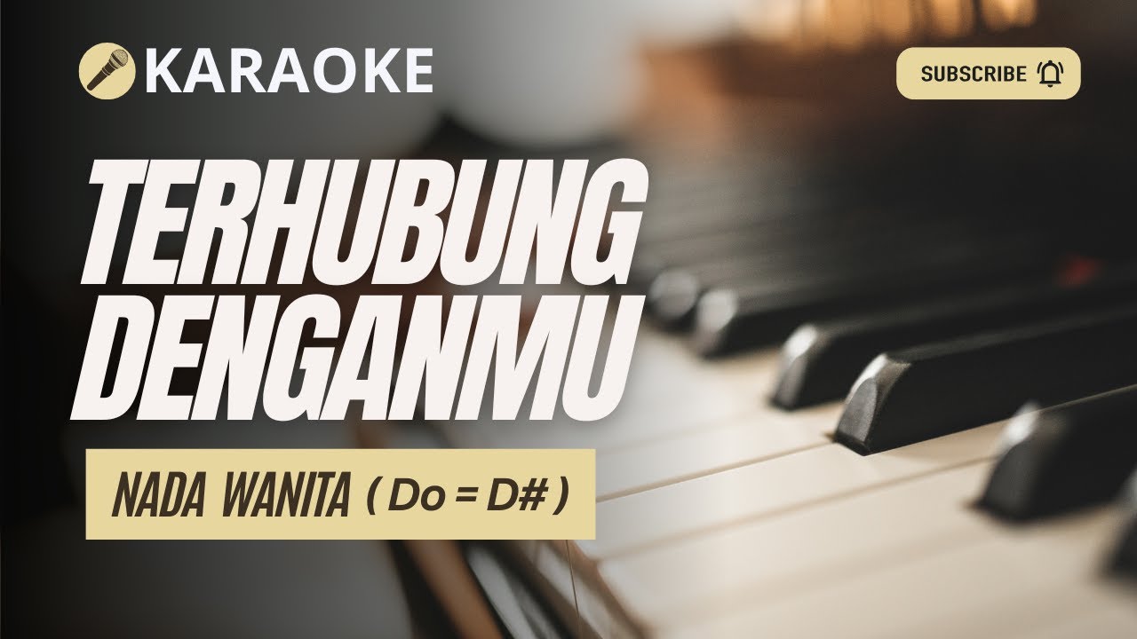 Terhubung DenganMu (Yeshua Abraham) Karaoke - Nada Wanita