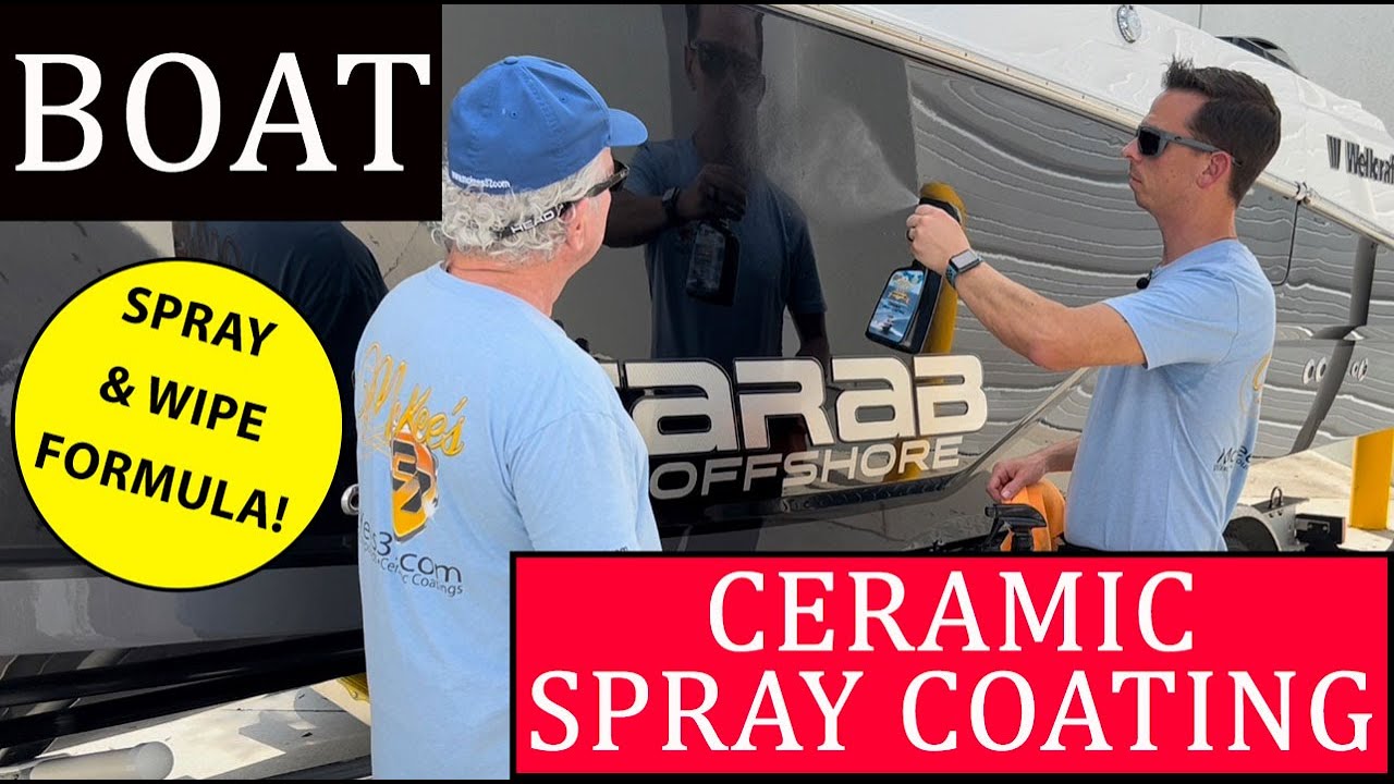 Ceramic Spray Coating for Boats by Nautical One