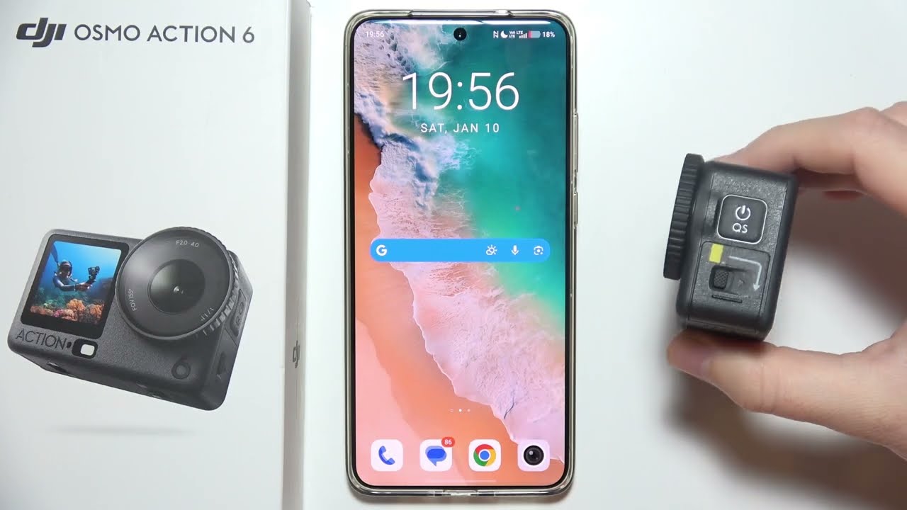 DJI Osmo Action 6: Исправлена ​​ошибка подключения к телефону
