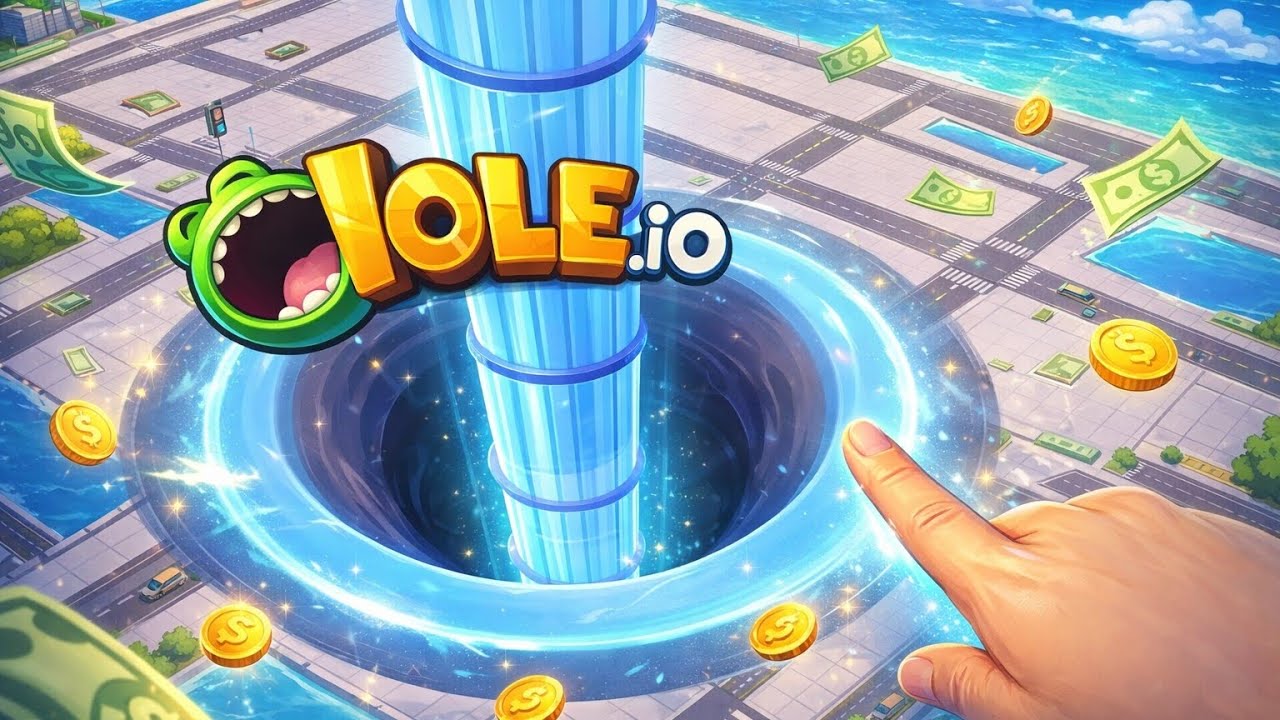 Eating whole city 🤯 in hole.io LEVEL HARD💥💥
