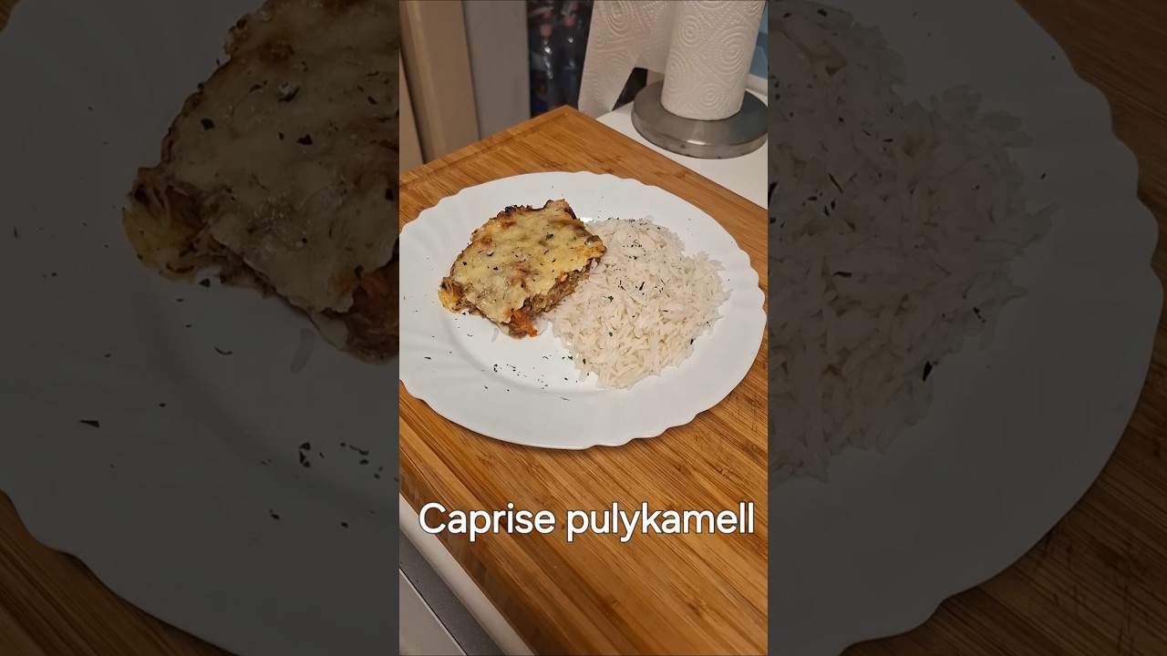 Caprise pulykamell felturb&oacute;zva #cooking #főz&eacute;s #pulykamell #paradicsom #recept #recipe