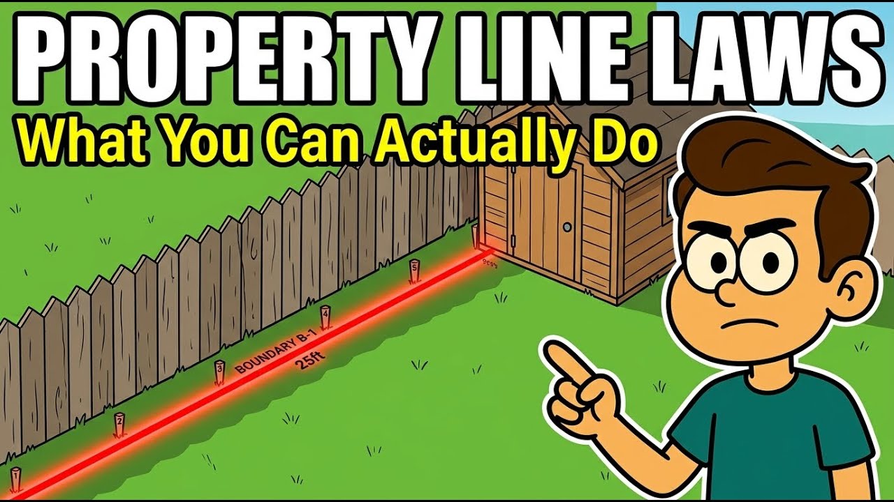Neighbor's Fence On Your Property? Here's the Law