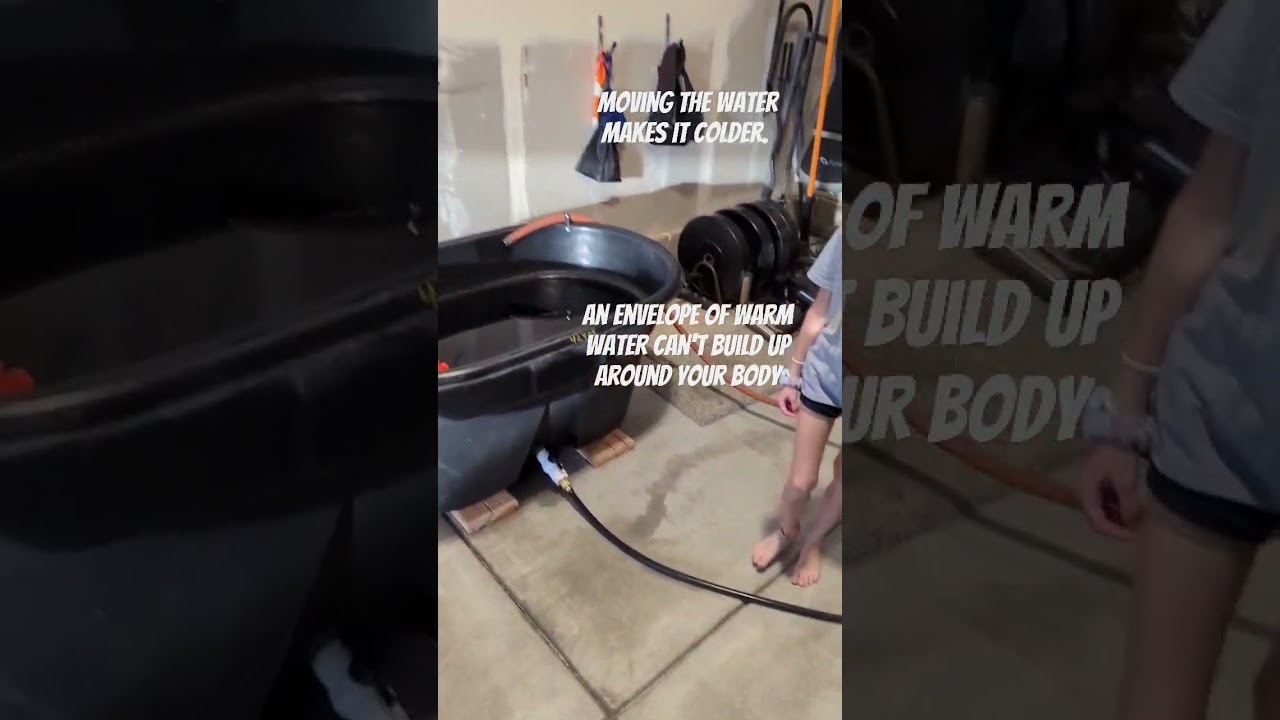 Upgraded the #icebath #coldplunge #plunge #shorts #pump #water #ice #cold #utah #short #vlog #vlogs