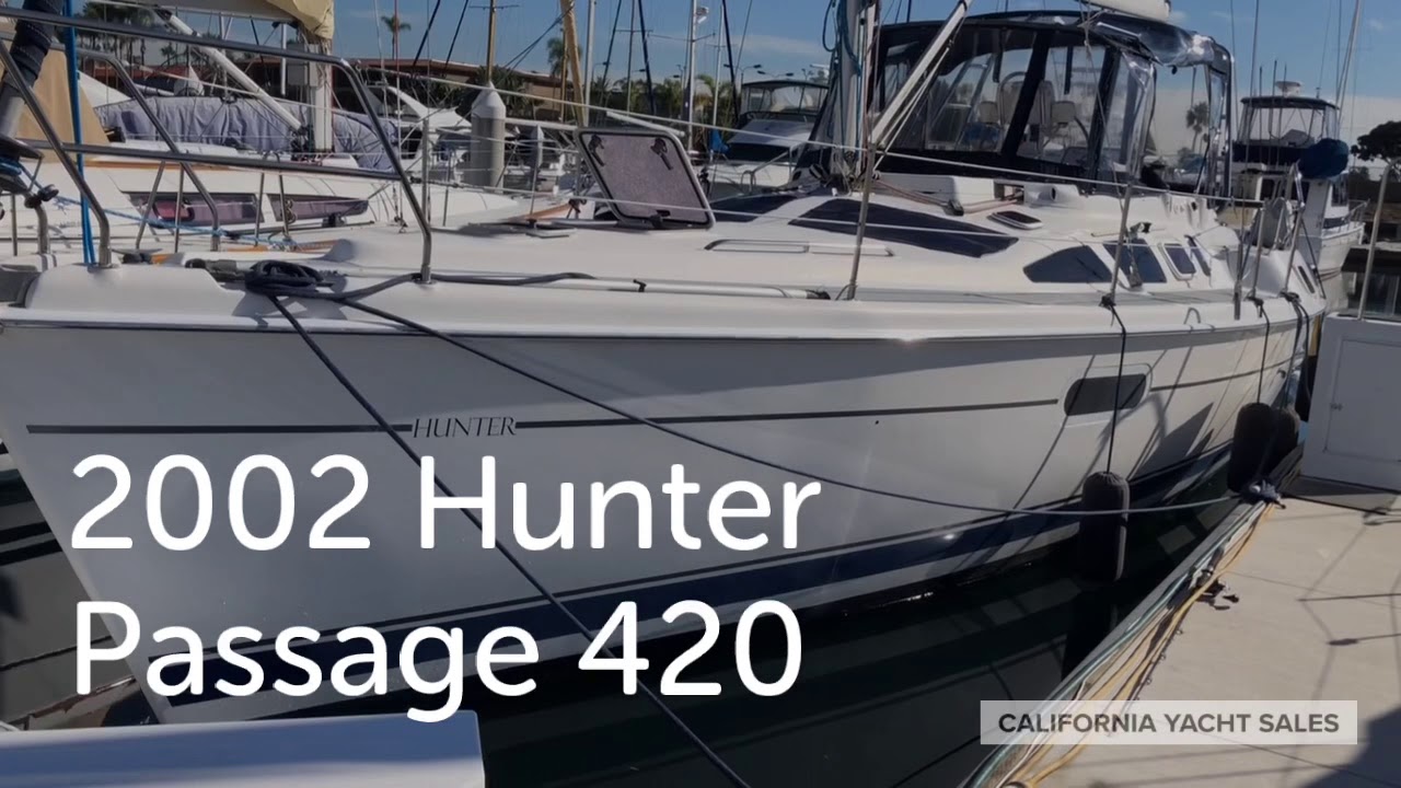 2002 Hunter Passage 420 Walkthrough | California Yacht Sales