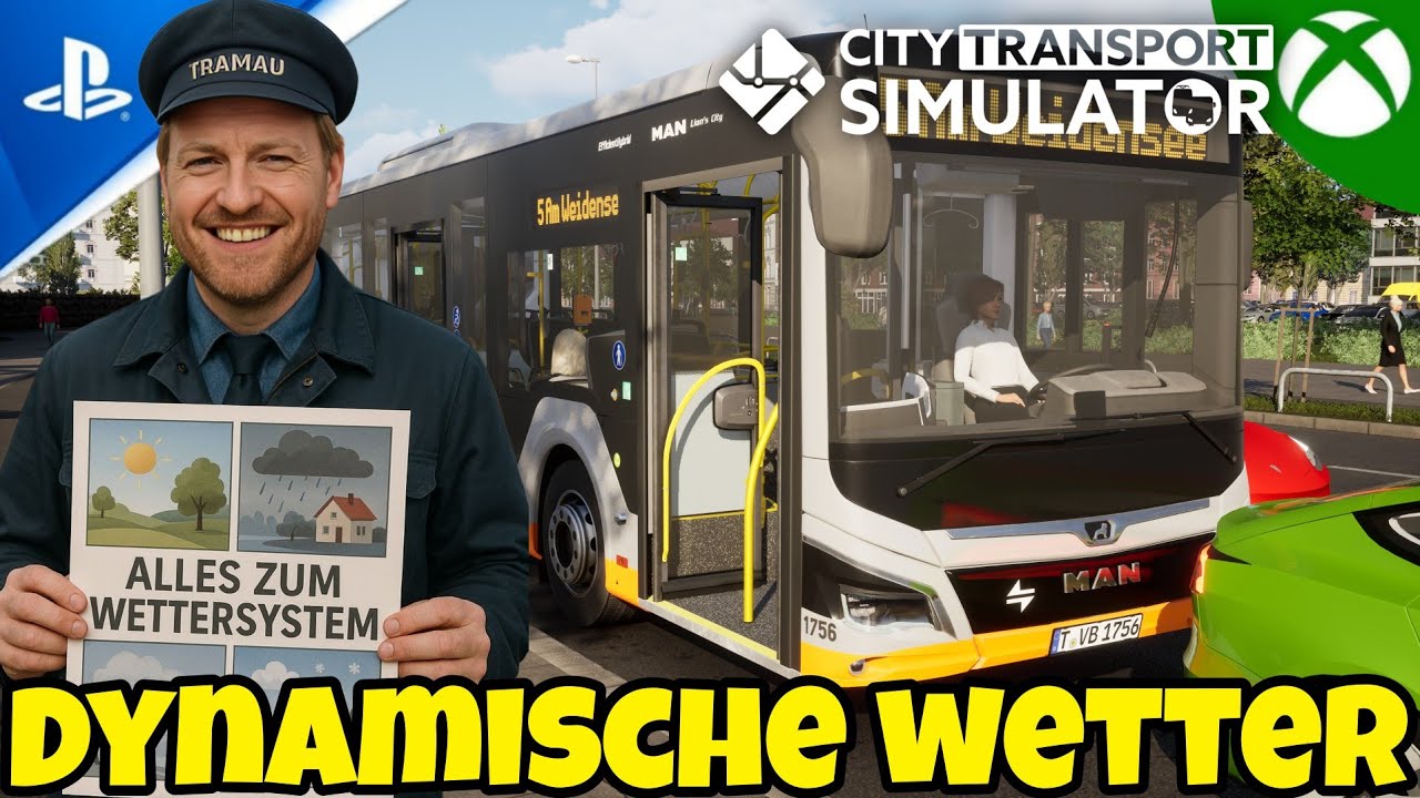 🚍Viewapp enthüllt RIESIGES WETTER-UPDATE!Neue Kleidung, Wetter+Missionen im City Transport Simulator