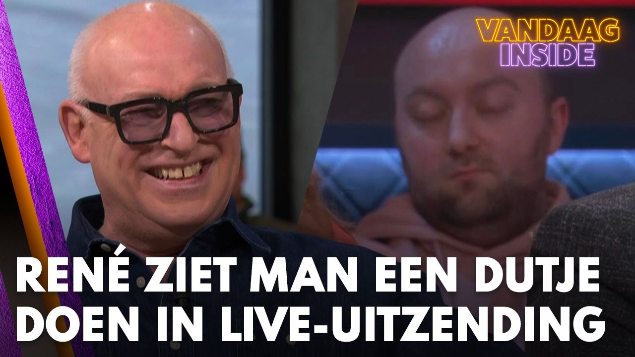 René van der Gijp ziet man héérlijk dutje doen tijdens live-uitzending van Pauw, De Wit & Moggré!