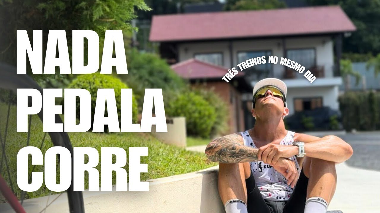 3 TREINOS EM 1 DIA: Um triathlon na minha terça-feira!