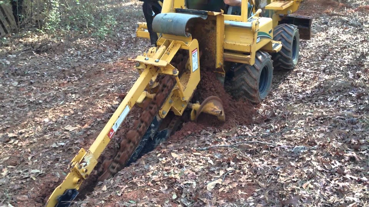 2007 Vermeer RT450 Trencher w/ Backhoe 4x4x4 6-way blade, Side Shift, 784 hrs