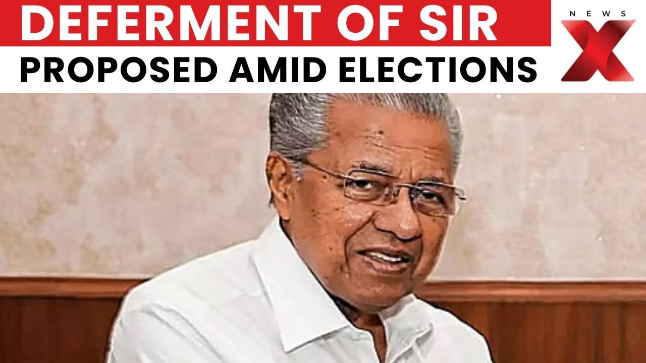 Nationwide S.I.R: Kerala Seeks SC Deferment of SIR Amid Local Elections | NewsX