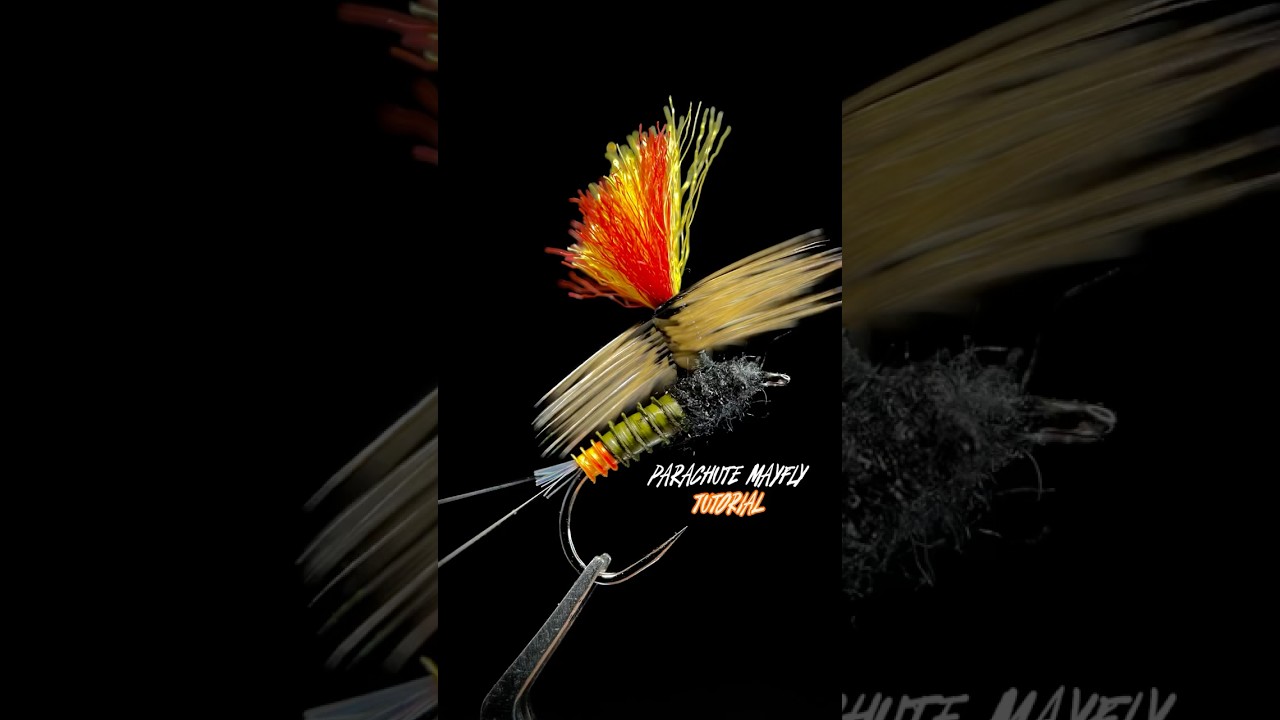 Parachute Fly Pattern #flytyingtutorial