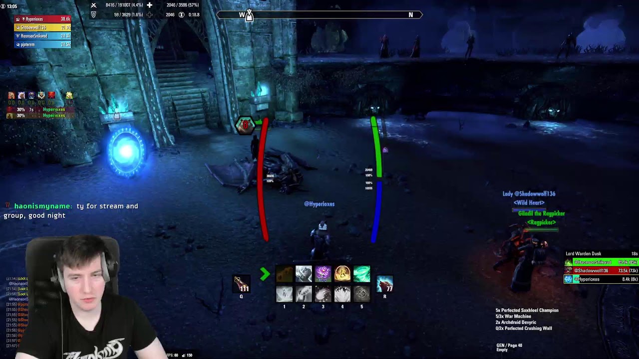 Battle Pass, then Warden Tanking, then watching Dev Livestream | ESO Livestream