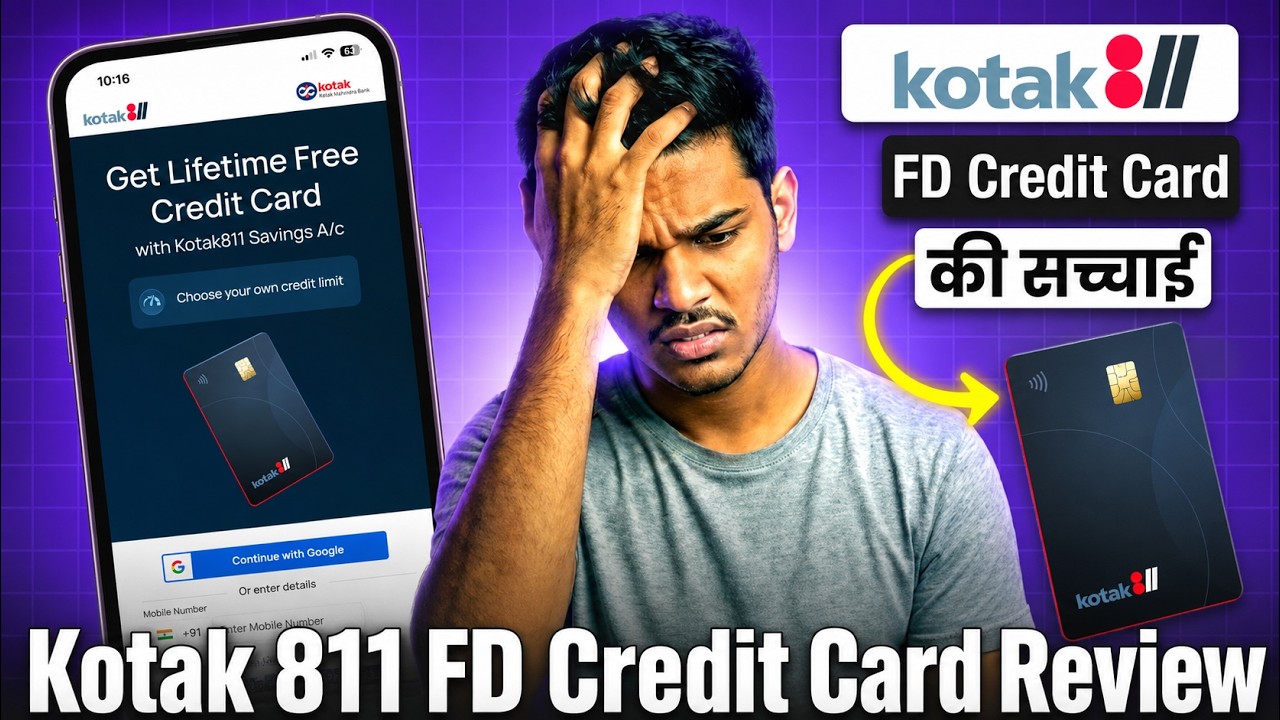 Kotak Dream Different FD Credit Card Review | FD Credit Card की सच्चाई जान लो 🛑 | 