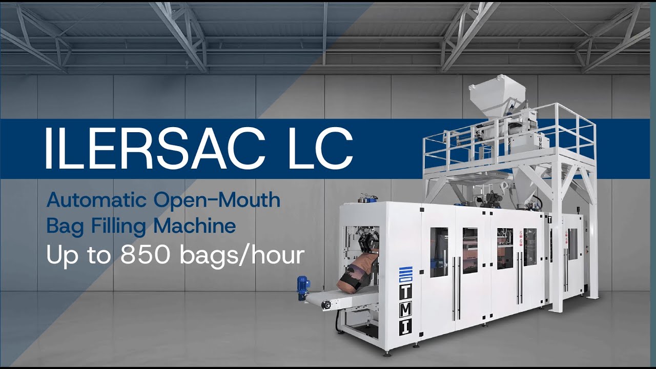 ILERSAC LC: Automatic open-mouth bagging with efficiency, cleanliness, and precision