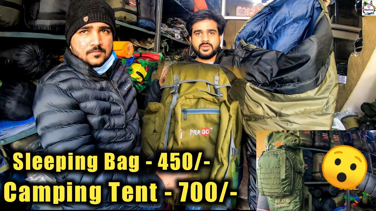 Cheapest 😲😳 #Rucksuck_CampingTent_Sleeping Bags.All Treking Equipments।