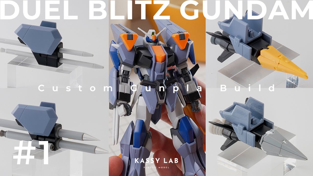 HG DUEL BLITZ GUNDAM | WIP #1 | Gunpla Custom