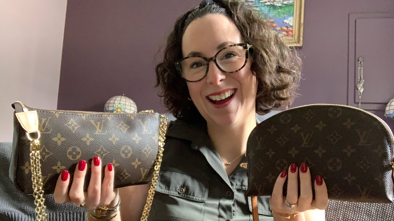 Comparison: Louis Vuitton Pochette Accessoires vs Cosmetic Pouch GM!