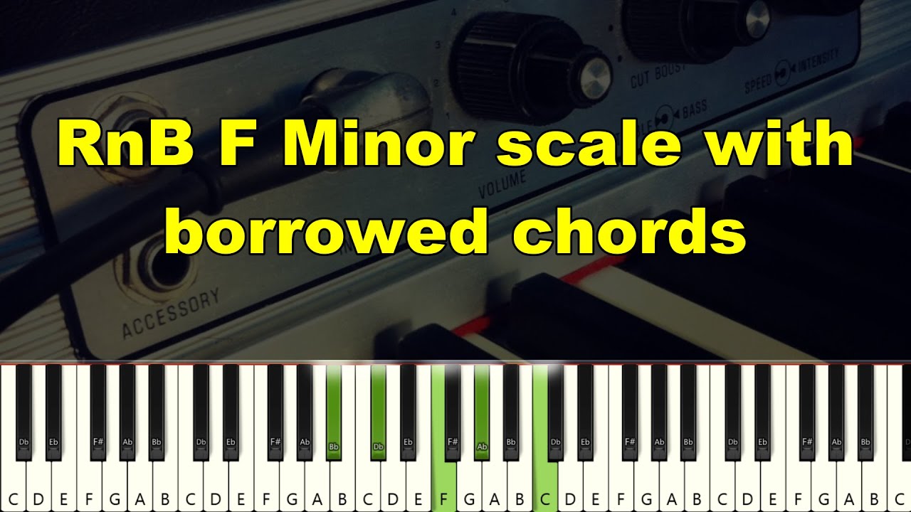 R&B F minor Chord Progression
