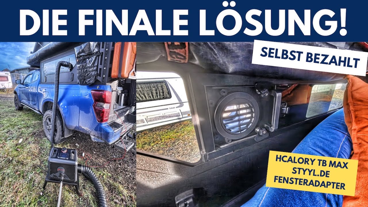 GESCHAFFT - Das Heizkonzept steht - HCALORY TB MAX - STYYL Adapter