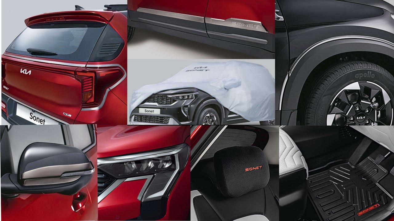 New Kia Sonet All Genuine OEM Accessories