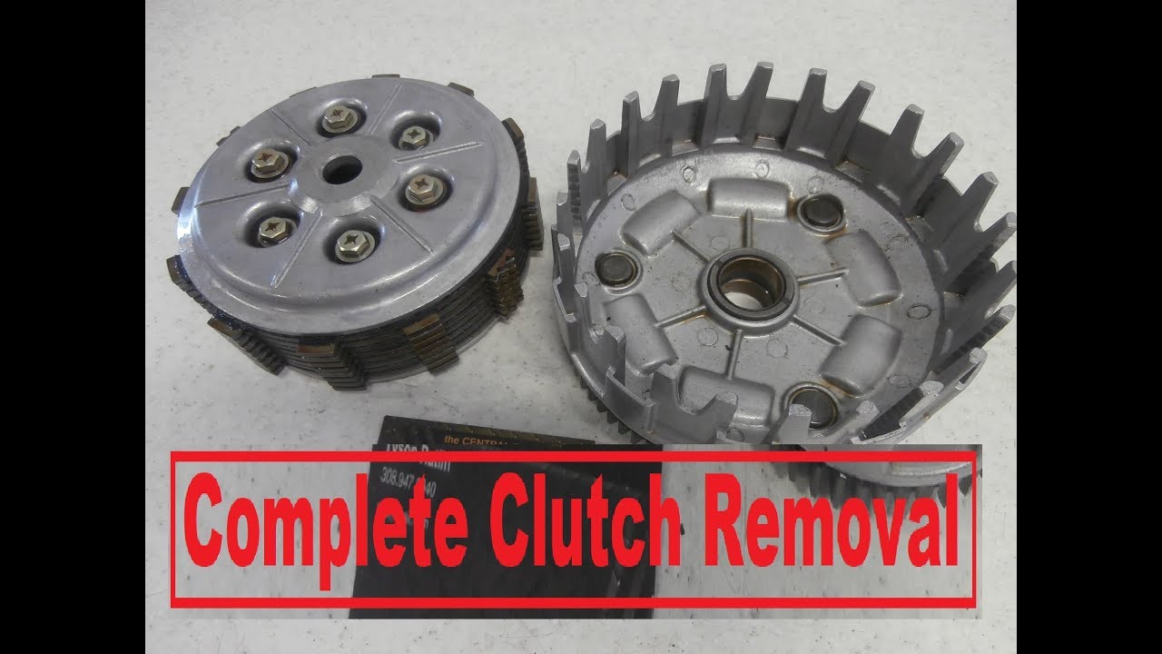Yamaha Virago 700 Clutch Issues - Remove Rebuild Basket Friction Steel Hub