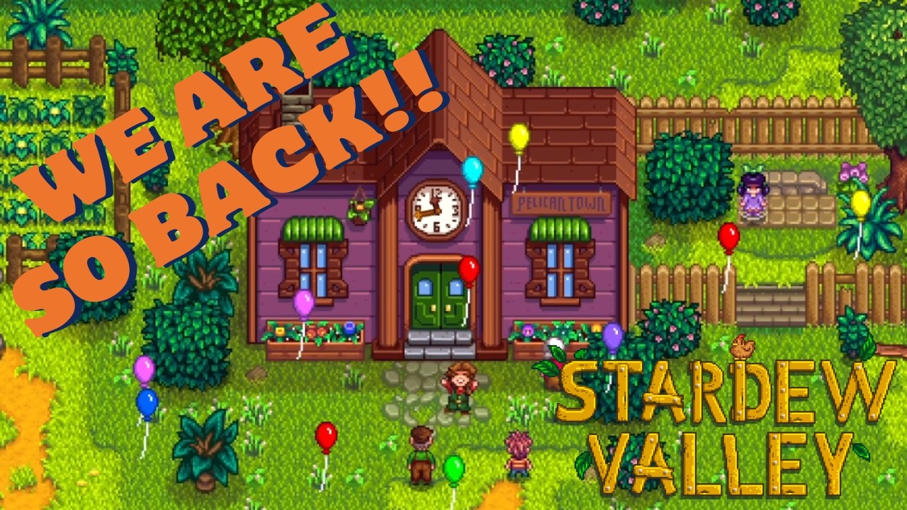 Returning to the Valley and Finishing the Community Center || Stardew Valley Episode 21