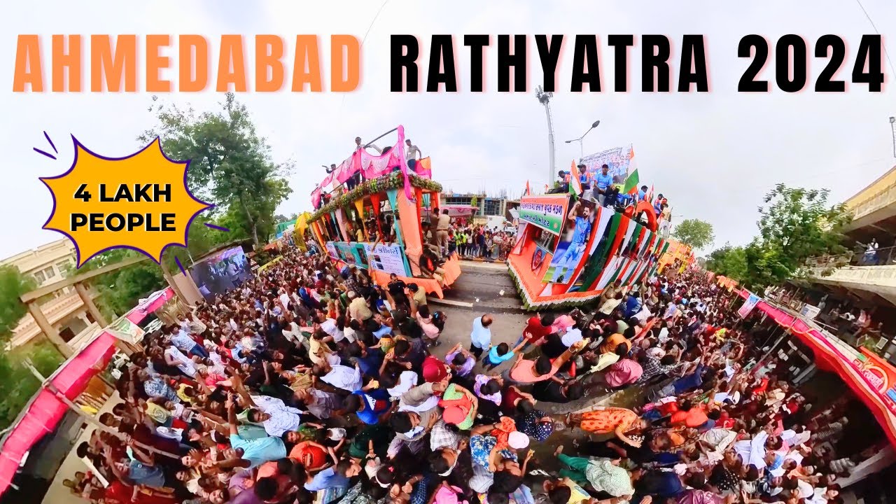 Ahmedabad Rathyatra 2024 | Record Break Crowd | Parthsingh