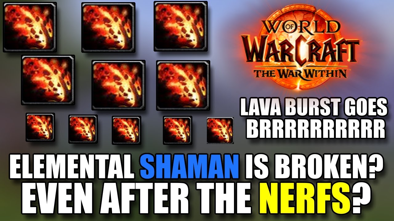 WAR WITHIN BETA ELEMENTAL SHAMAN IS STILL BROKEN AFTER NERFS?