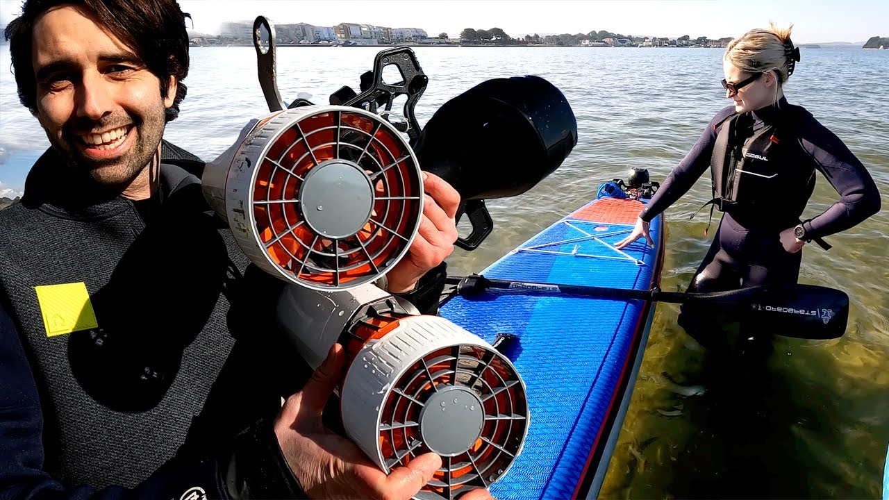 Jet powered stand up paddle board - fastest sup in the world?? S2 Ep.1