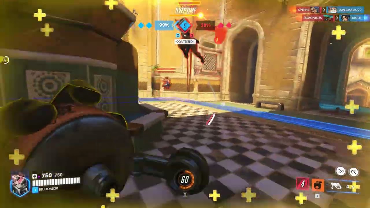 Overwatch Clip - Sweaty Hog Flashpoint Gameplay Part 3