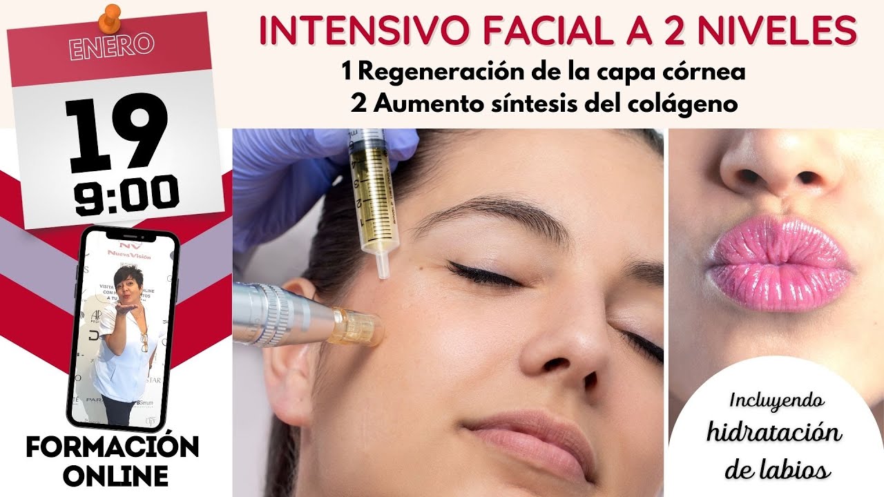 Tratamiento intensivo facial con dermapen en 2 niveles.