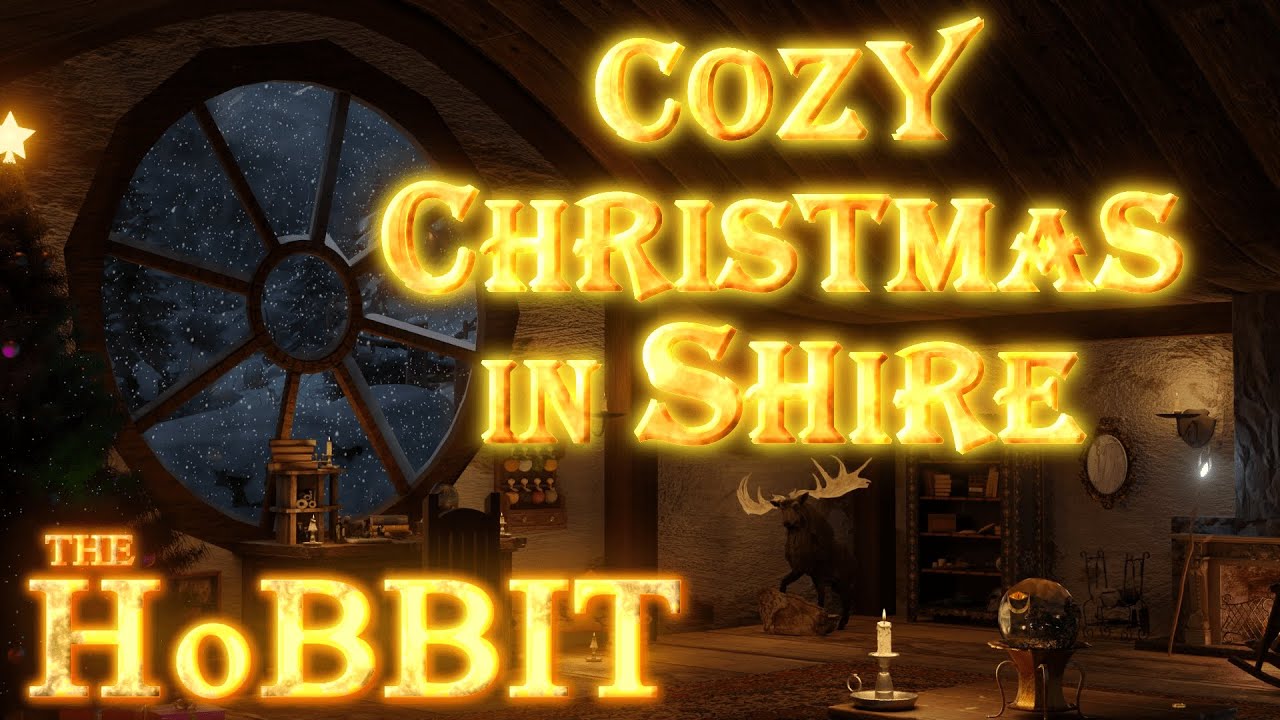 The lord of the Rings | Christmas Ambience in Shire & Music