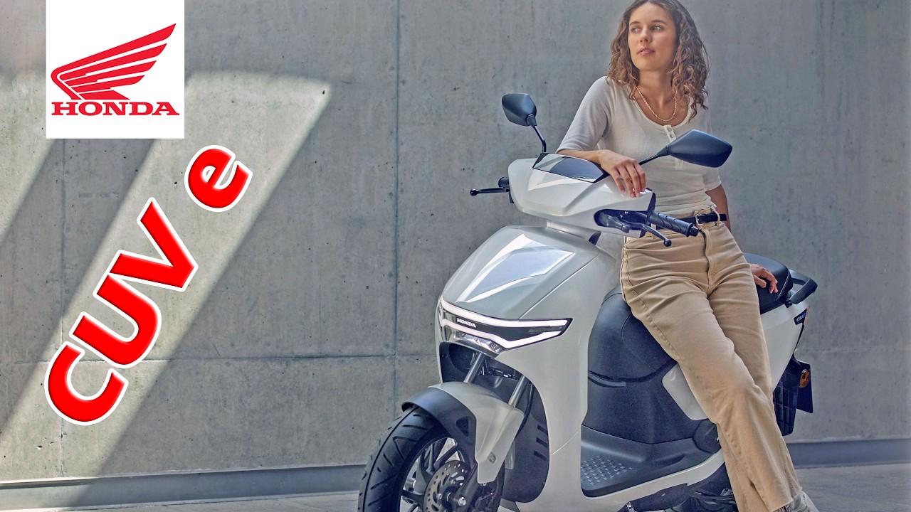 New Honda CUV e - electric scooter, features, specs, riding