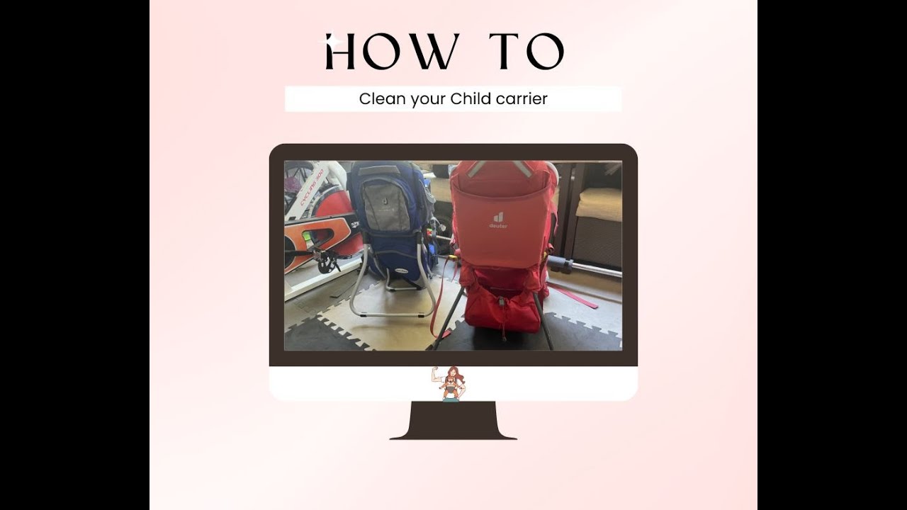 how to clean my child carrier