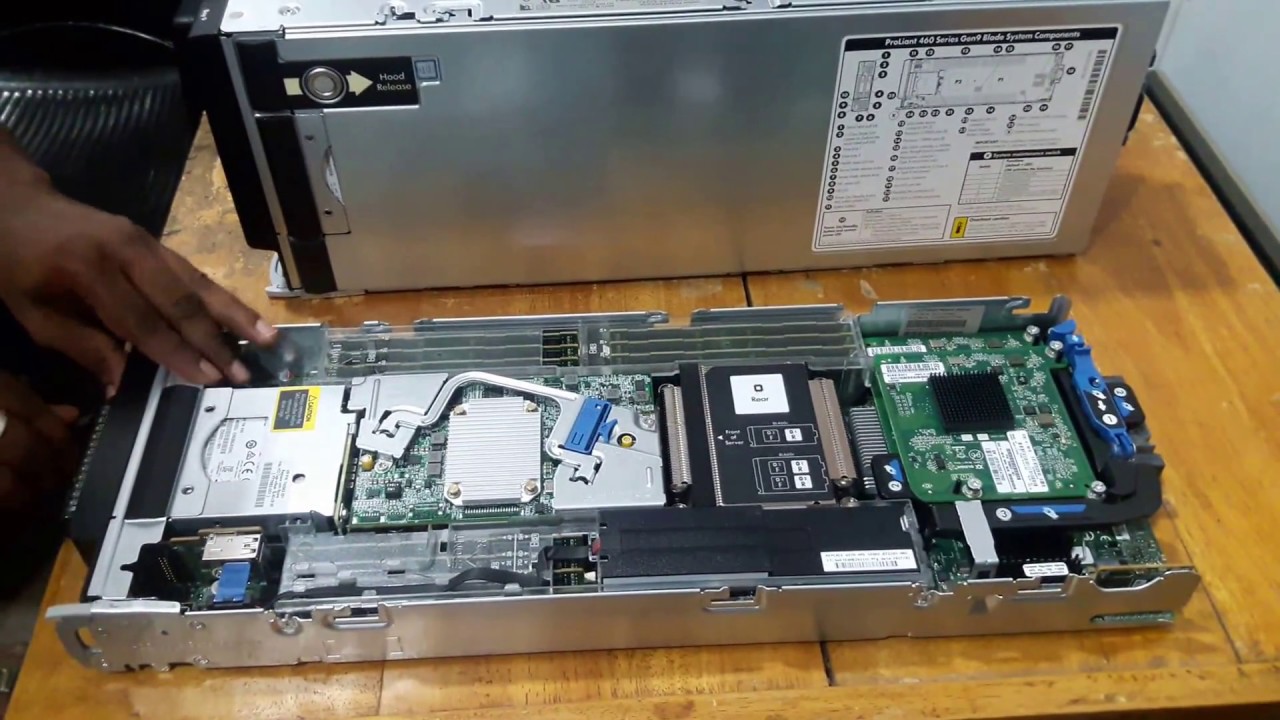 hp c7000 chassis &  HP BL460c Gen9