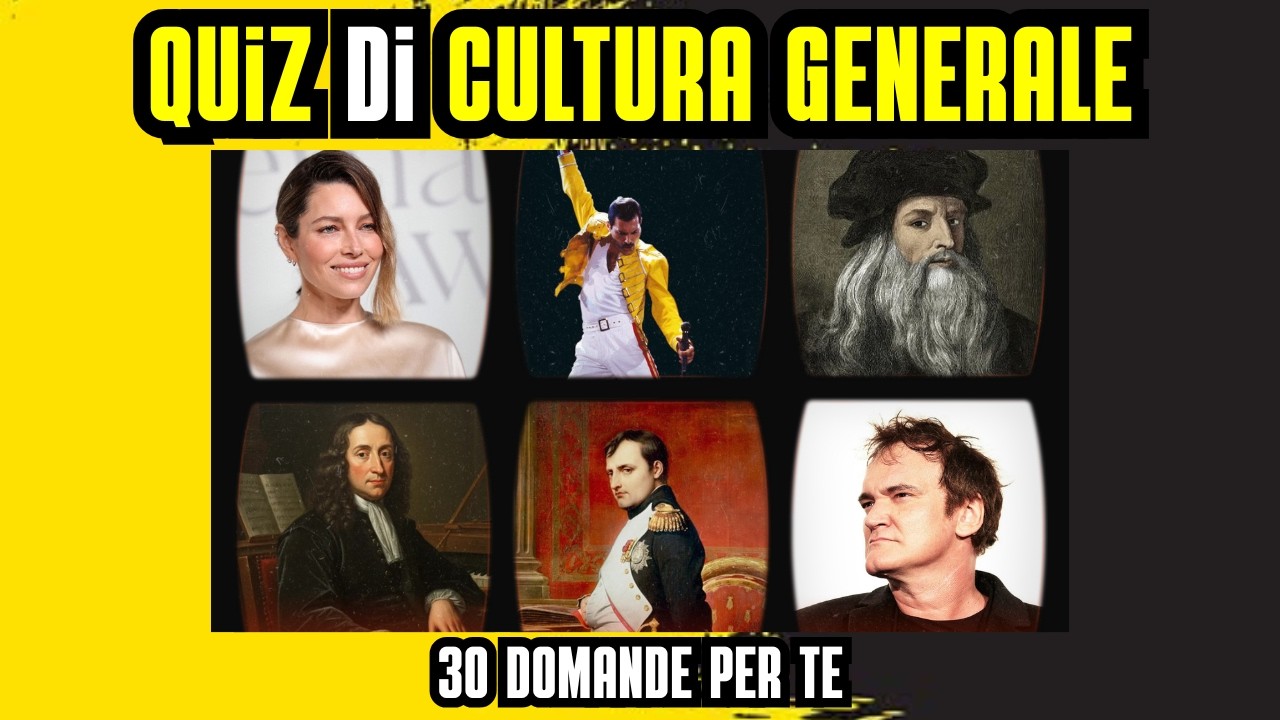 Quiz di cultura generale 🌎 30 domande per testare le tue capacità