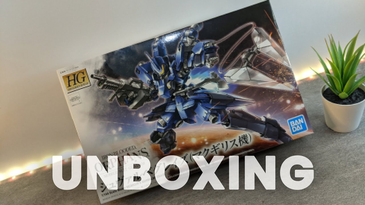 Unboxing Bandai HG 1/144 McGillis's Schwalbe Graze - Bahasa Indonesia #TekketsuNovember