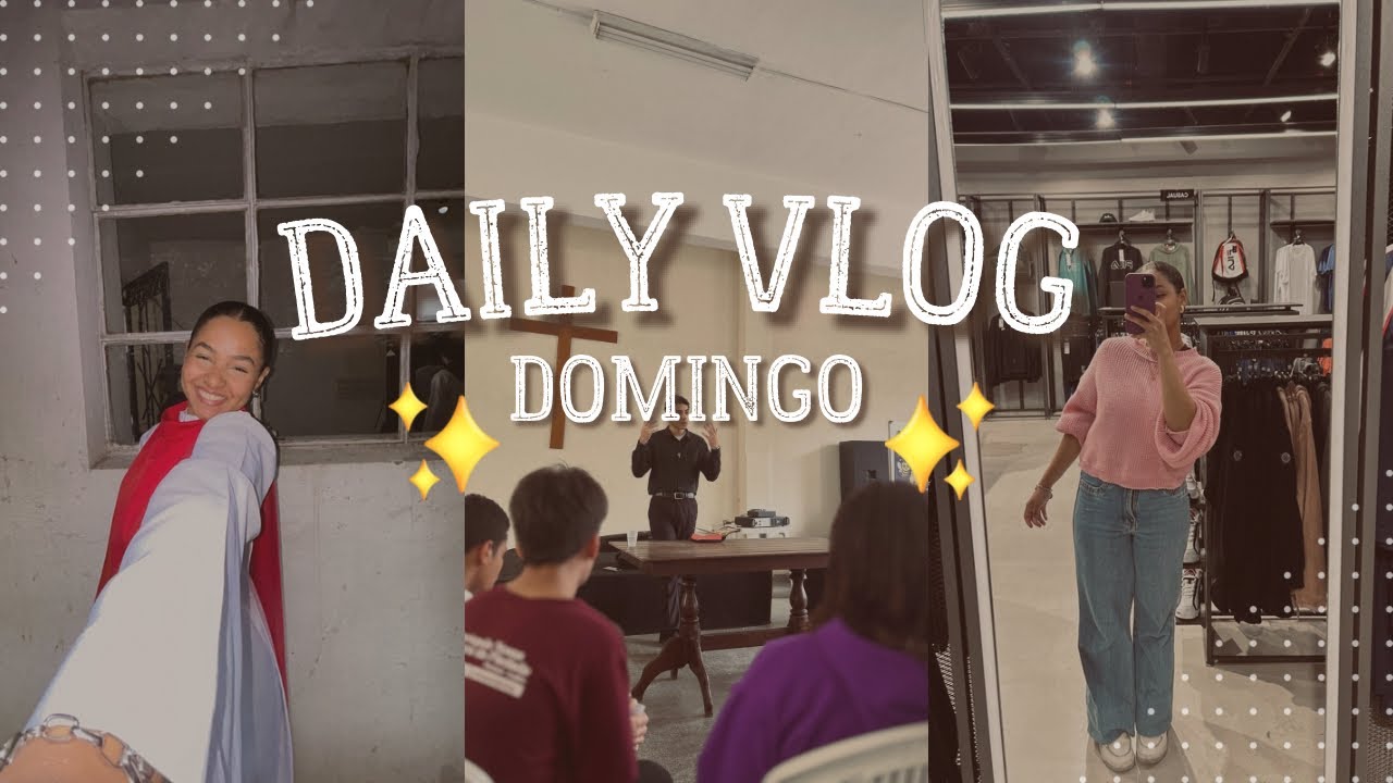 VLOG - DOMINGO, DIA DO SENHOR 