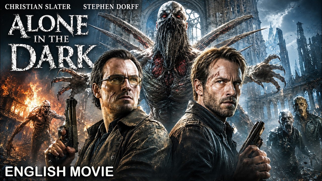 ALONE IN THE DARK | A Secret World of Monsters Is Unleashed | Hollywood Full Horror Movie In English