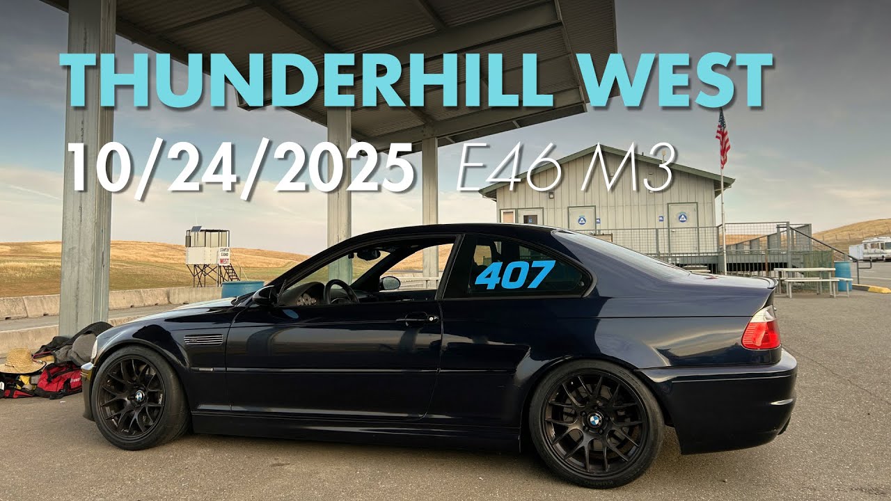 E46 M3 Trackday #42 - Thunderhill West - Turn8 10/24/25