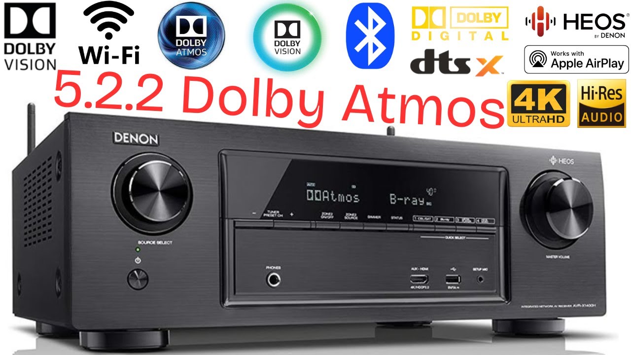 डॉल्बी Atoms का असली मज़ा, वो भी इक दम्म सस्ते मे || Denon AVR-X1400h || Denon Atmos home theatre
